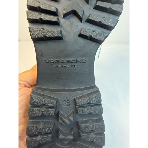 Vagabond Cosmo 2.0 Chunky Kiltie Platform Loafers Women's Size 8 White Leather - Picture 13 of 13